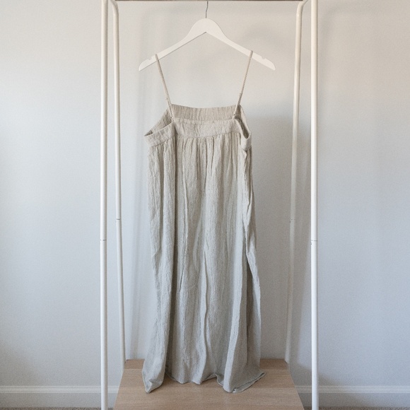 NWT H&M Light Green Midi Dress - Small - Picture 4 of 5